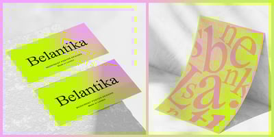 Font visual image of Segikan