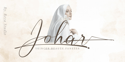 Font visual image of Inter Signature