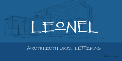Font visual image of Leonel Px