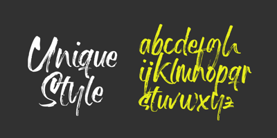 Font visual image of Siempre