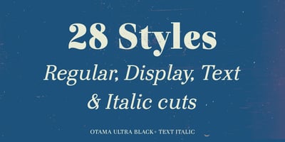 font