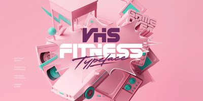 Font visual image of Vhs Fitness