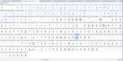 font