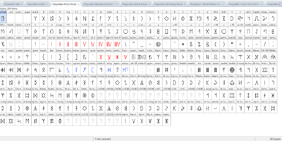 font