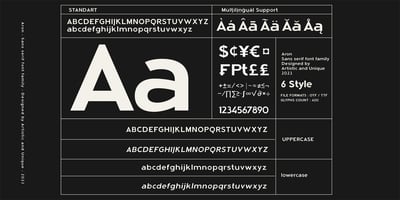font