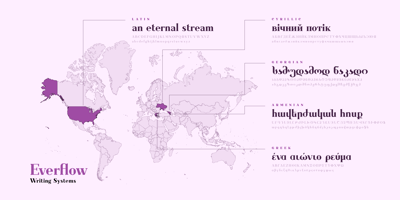 Font visual image of Everflow