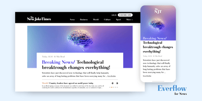 Font visual image of Everflow