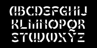 Font visual image of Aegion