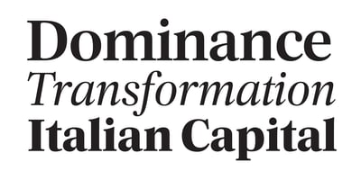 Font visual image of Cortona Text