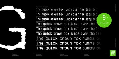 Font visual image of Hypermarket