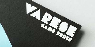 Font visual image of Varese