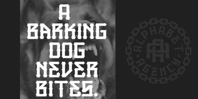 Font visual image of Gamebred