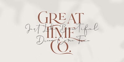 Font visual image of Hello Paris