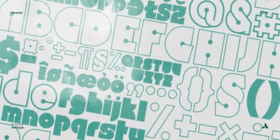 Font visual image of Taranto