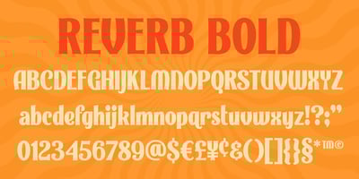 Font visual image of Reverb