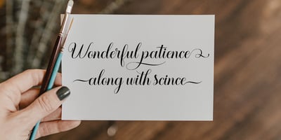Font visual image of Sinthya Script