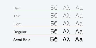 Font visual image of Pepper Sans