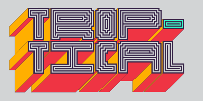 Font visual image of Troptical