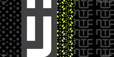 Font visual image of NTF Fragma