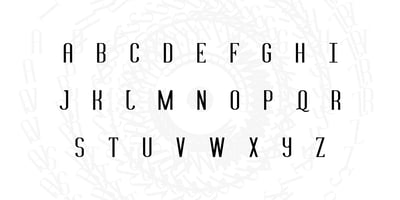 Font visual image of Camden Queen