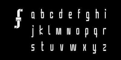 Font visual image of Mobius