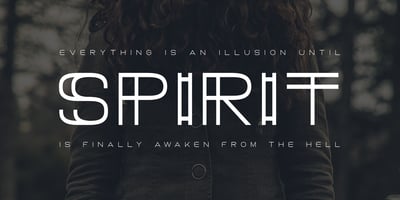 Font visual image of Black Magica
