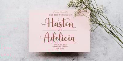 Font visual image of Hey Magnolia