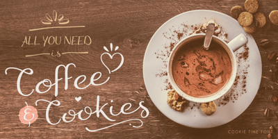 Font visual image of Cookie Time