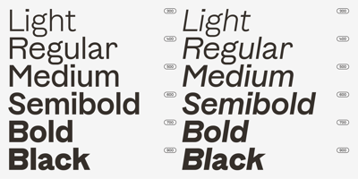 Font visual image of Banter Grotesk