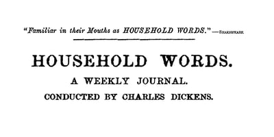 Font visual image of Household Words