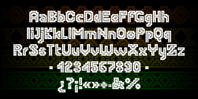 Font visual image of Tequendama&trade;