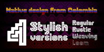 Font visual image of Tequendama&trade;