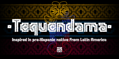 Font visual image of Tequendama&trade;