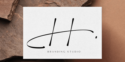 Font visual image of The Purelines Signature