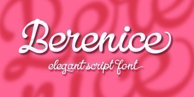 Font visual image of Berenice