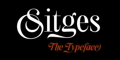 Font visual image of Sitges