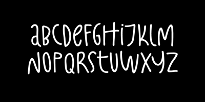 Font visual image of Fajowy