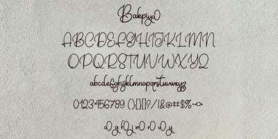 font