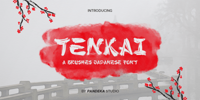 Font visual image of Tenkai