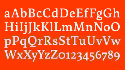 font