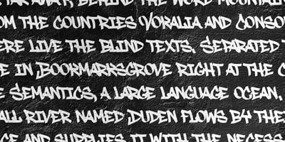 Font visual image of Street Tag Vol 3