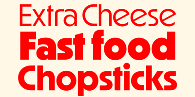 Font visual image of Astra