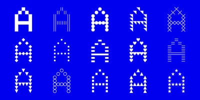 Font visual image of Basic Pixel