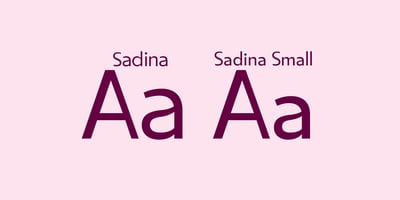 font