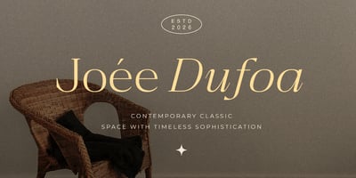 Font visual image of Arfide Mostera Serif