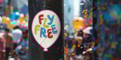 Font visual image of Bouncy Balloon
