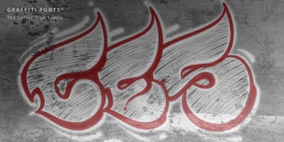 Font visual image of Defase Graffiti