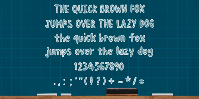 Font visual image of Rounded Chalk