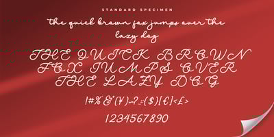 Font visual image of Malliga Signature