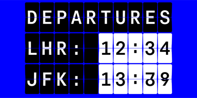Font visual image of Grotek Mono Flip VF